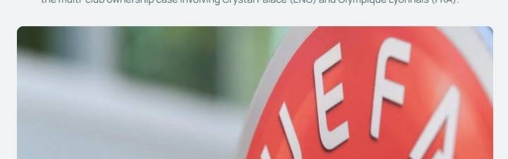 欧足联官方：水晶宫被剥夺欧联杯资格 降级参加欧协联