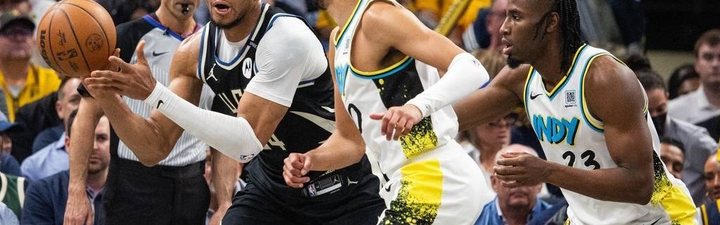 哈利伯顿21+12字母哥空砍34+18 步行者再胜雄鹿2-0